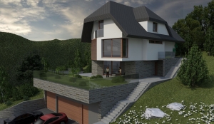 House JD in Žlebe / 381 sqm / in process